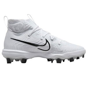 Nike Alpha Huarache NXT MCS White Black Grey Baseball Cleats Mens 11 - DJ6519-100