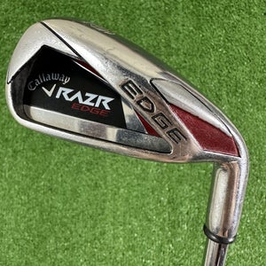 Callaway Razr Edge Single 6 Iron Uniflex Steel Mens Right Handed RH 37.5