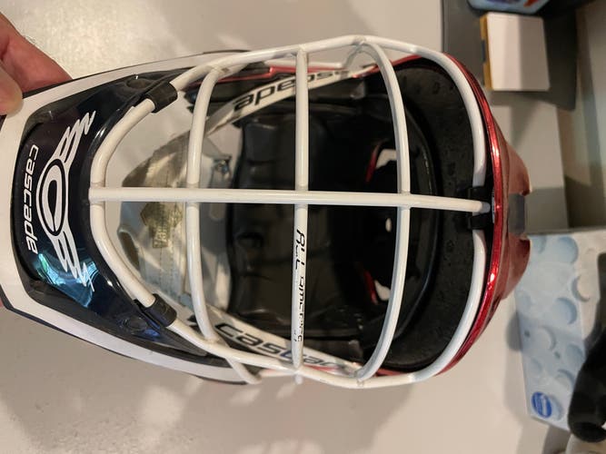 UA All American Game Red Cascade S Helmet