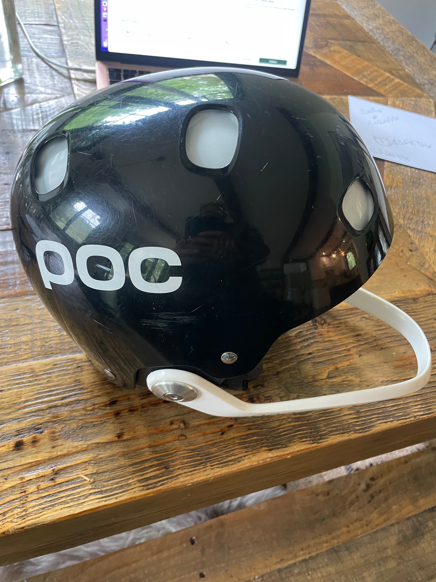 Unisex Used Extra Small / Small POC Skull Comp Helmet FIS Legal