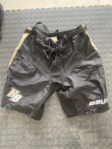Black Used Large Bauer Pro Stock Pant Shell