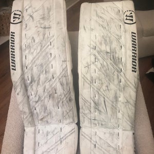 Warrior Ritual G4 Pro Hockey Goalie Leg Pads Size 34+1.5”