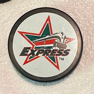 Roanoke Express Vintage 2001-2002 ECHL Hockey Game Puck