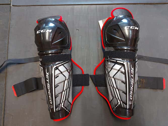New Senior CCM 15" Jetspeed FT350 Shin Pads (8947)