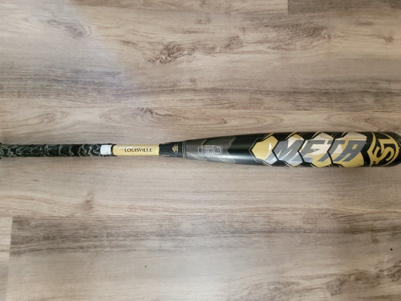 Used USSSA Certified 2021 Louisville Slugger Composite Meta Bat (-8) 22 oz 30"