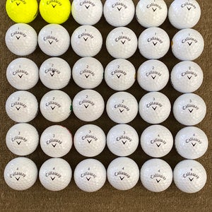 Used Callaway 36 Pack (3 Dozen) Supersoft Balls