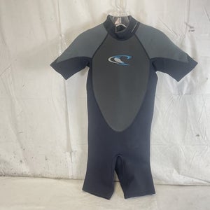 Used O'neill Hammer 2mm Jr 14 Spring Suit Wetsuit