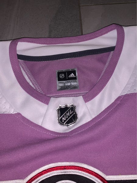 Adidas Ottawa Senators Fights Cancer NHL Hockey Jersey Sz 54