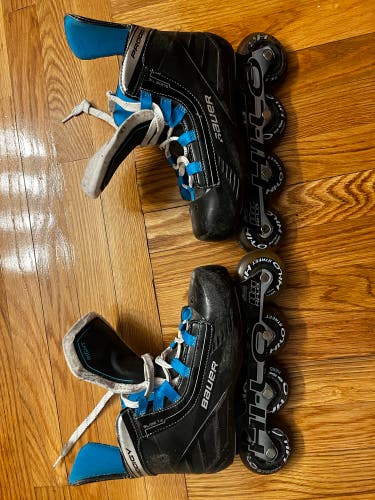 Used Bauer Regular Width Size 5 Inline Skates