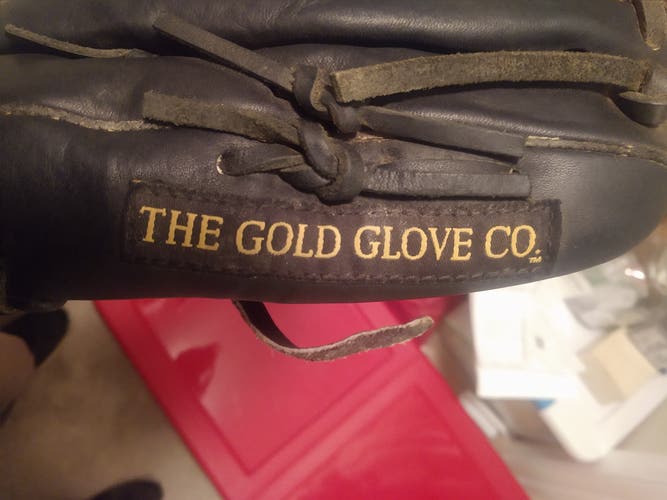 12.75” Rawlings Gold Glove GG601 TRAP-EZE Baseball Pro Mitt LHT Black Gold Label