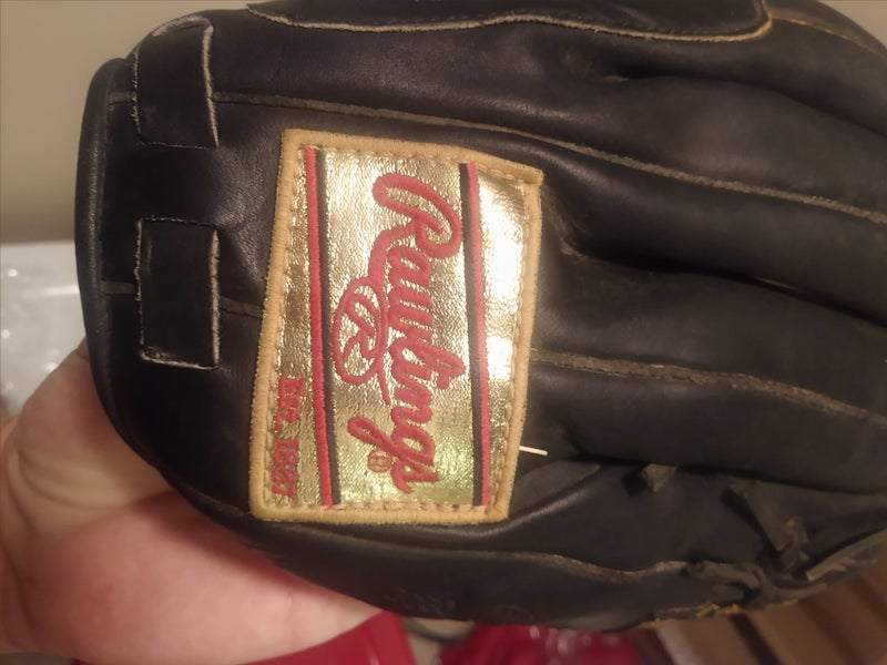 12.75” Rawlings Gold Glove GG601 TRAP-EZE Baseball Pro Mitt LHT