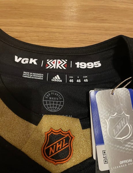 Vegas Golden Knights VGK '95 NHL Hockey Reverse-Retro-Style