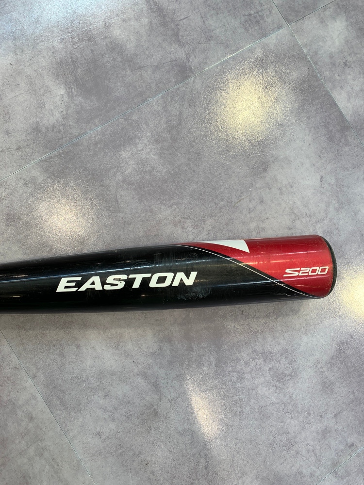 Used BBCOR Certified Easton S200 Alloy Bat -3 30OZ 33"