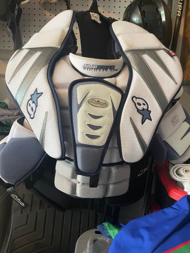 Brian’s subzero chest and arm protector
