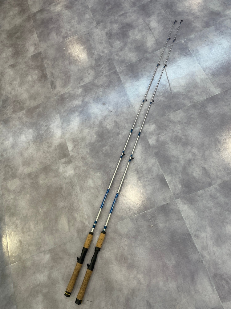 Used Catch More Fish Fishing Rod 2 Pack