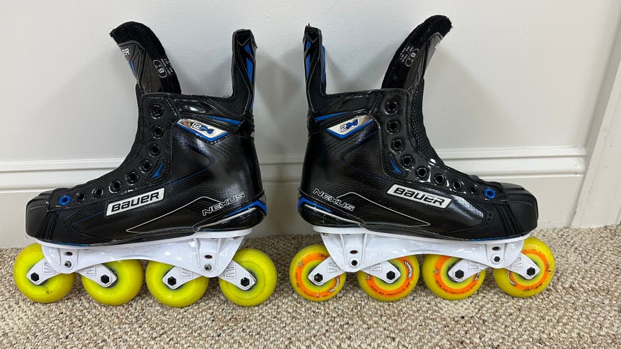 Bauer Nexus 2N Skates with Sprung Chassis/ Labeda Gripper Wheels