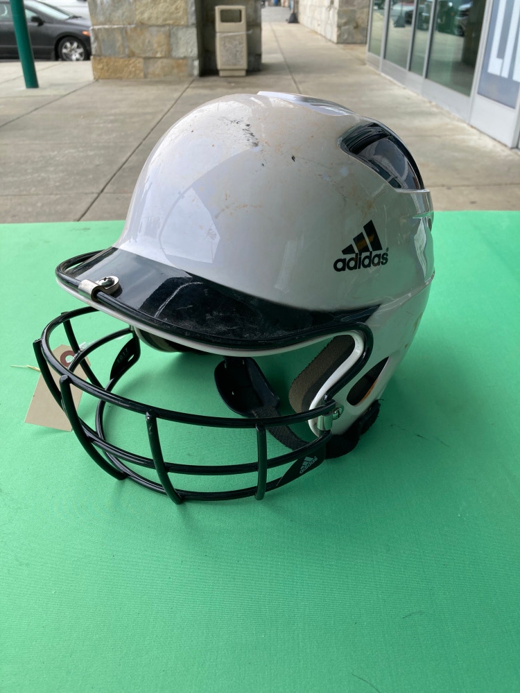 Used 6 7/8 - 7 5/8 Adidas Batting Helmet