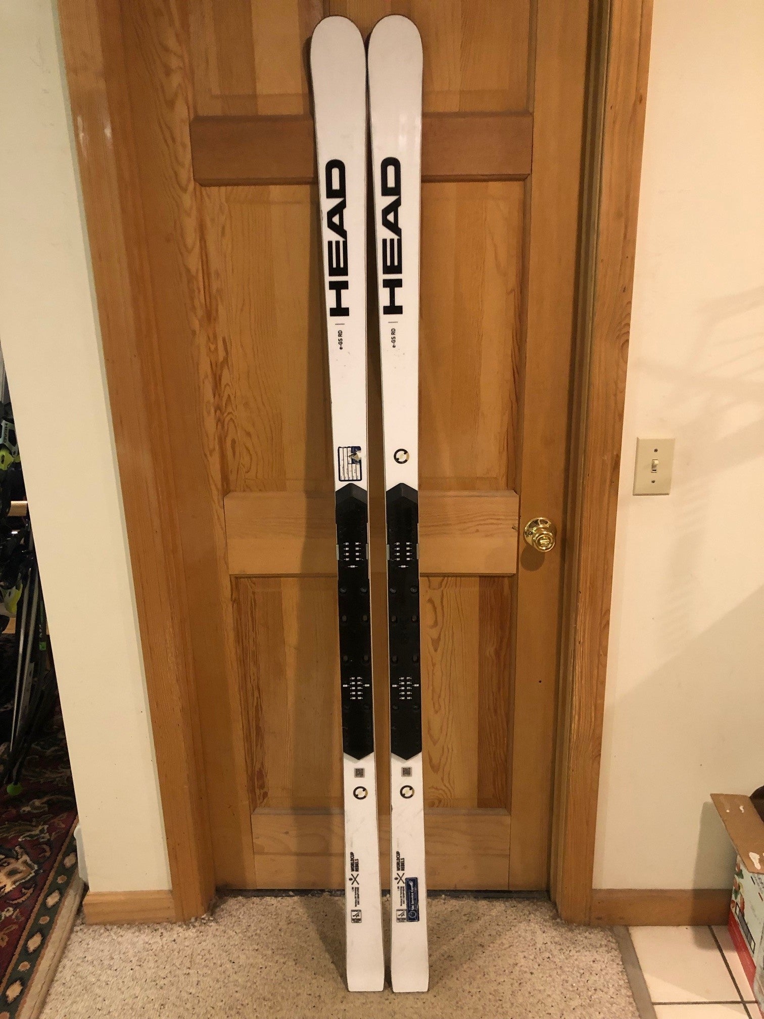 HEAD World Cup Rebels i.GS RD FIS Skis, 188 cm, Used