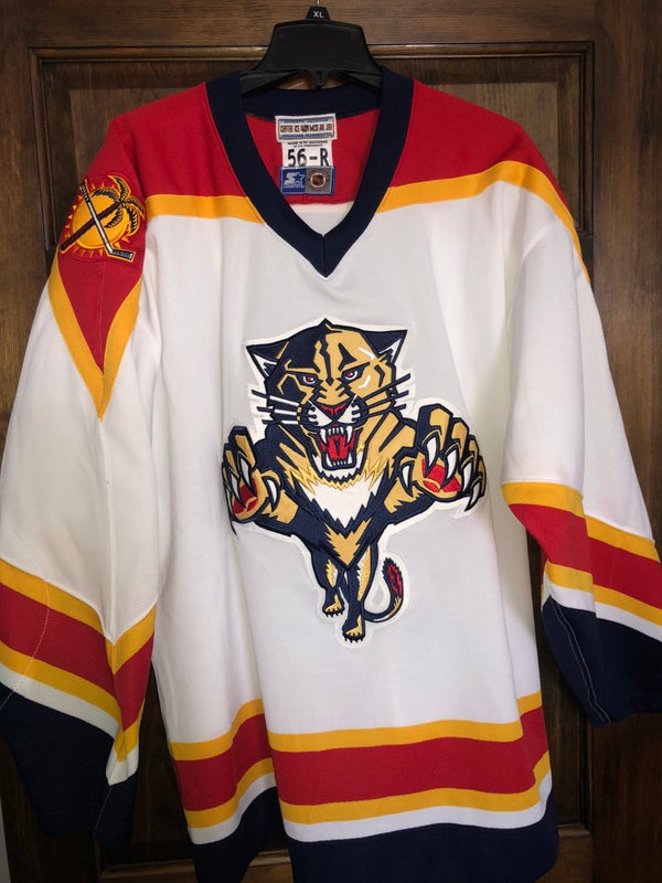 Monkeysports Florida Panthers Uncrested Adult Hockey Jersey in Red Size XX-Large