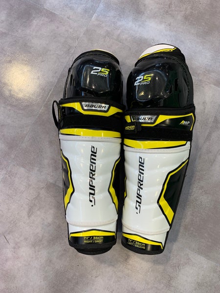 Used Bauer Supreme 2S Pro Shin Pads