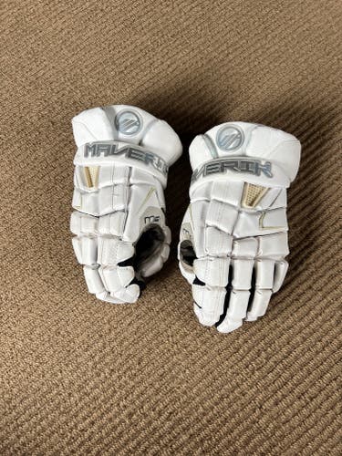 Used Maverik M4 Lacrosse Gloves