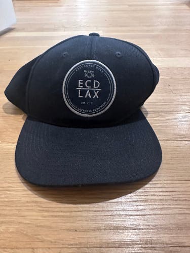 Never Worn ECD LAX patch hat