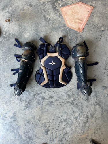 All Star Intermediate Chest Protector and Shin Guards
