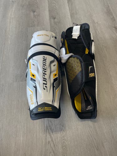Used Bauer Supreme 190 Shin Pads
