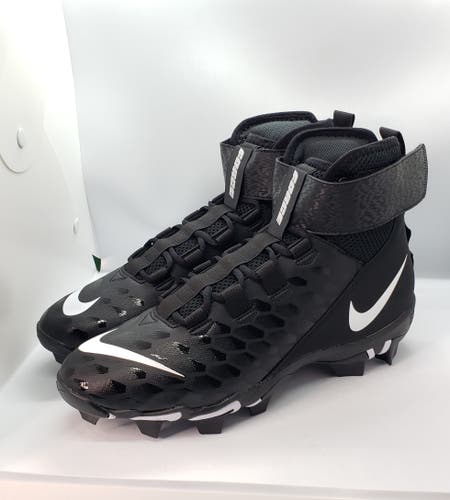 Nike Force Savage Shark 2 Football Cleat Line man Size 9.5 Wide Black BV0151-001