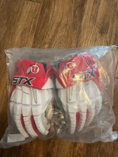 STX Large Surgeon RZR Custom Utah Lacrosse Gloves