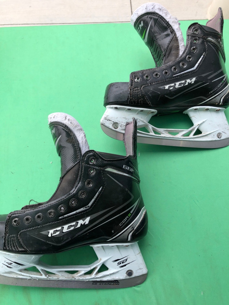 Senior Used CCM RibCor 66K Hockey Skates D&R (Regular) 6.5