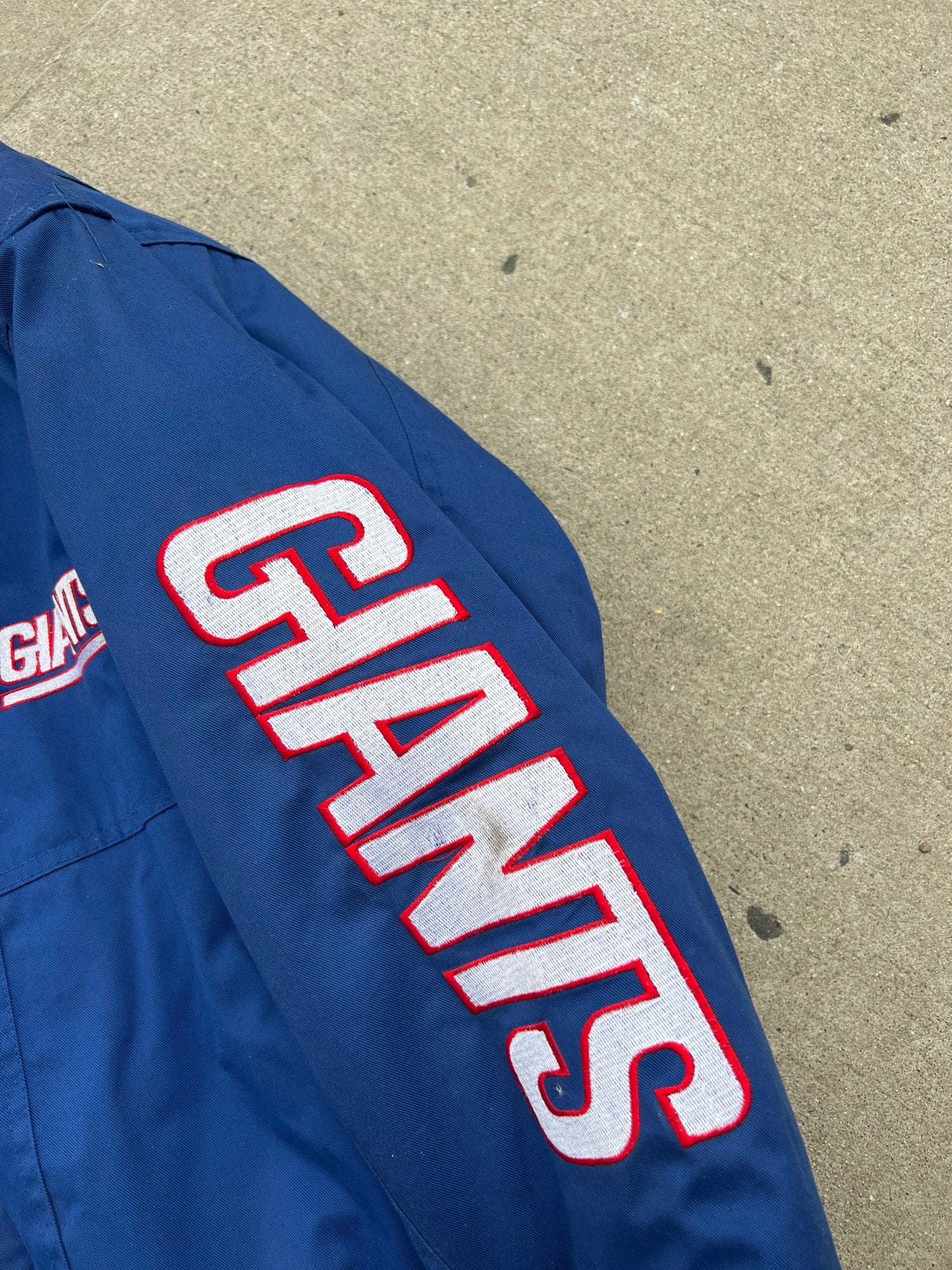 New Original 90s Large New York Giants Starter Jacket New 