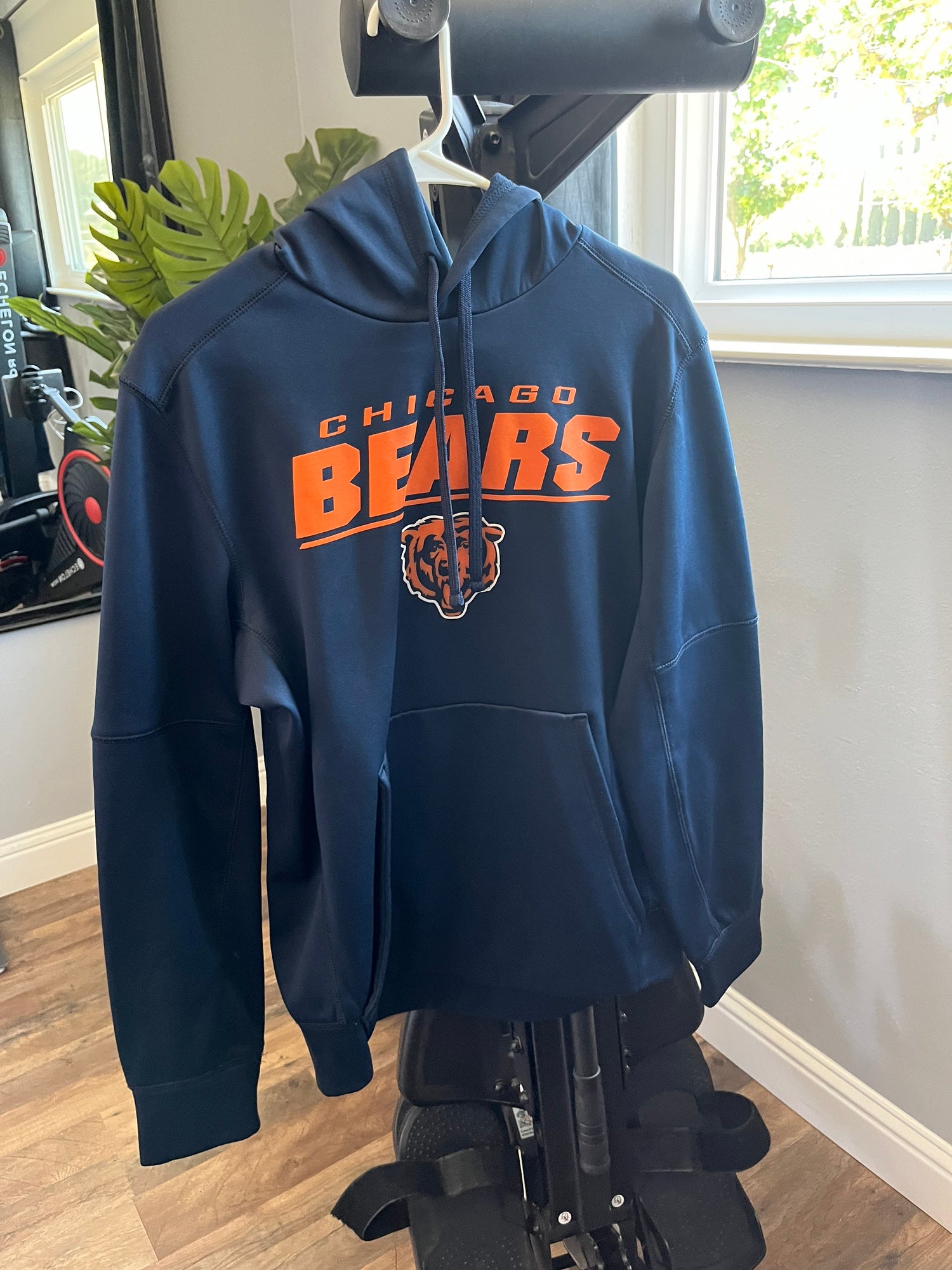 New Era Men's NFL Chicago Bears Twofer Long Sleeve Hoodie Medium