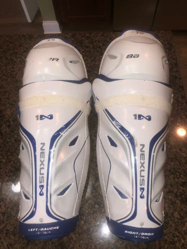 Bauer Nexus 1N Shin Guards Size 14