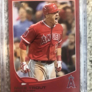 Mike Trout 2013 Topps Target Red Border #338