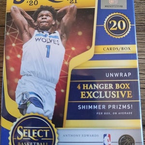 2020-21 Panini Select NBA Basketball Hanger Box Retail Debut Factory Sealed Card