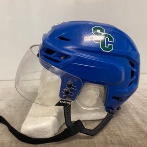 CCM Resistance Pro Stock Hockey Helmet CCM Visor Combo Royal Blue Small 4078