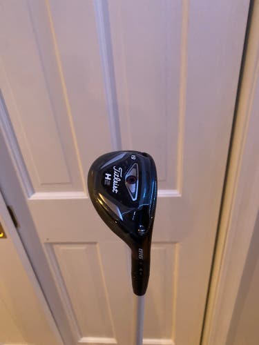 New Men's Titleist Right Handed 816 H2 Hybrid Stiff Flex 3H