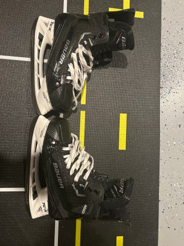 Bauer Supreme Mach Skates Size 9 Fit 1 With Extra Steel