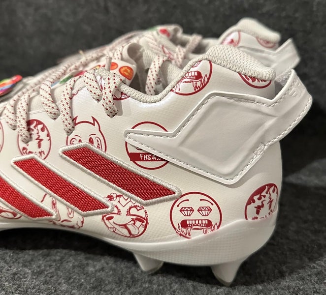 Adidas Football Adidas Emoji Cleats White Adidas Football Cleats