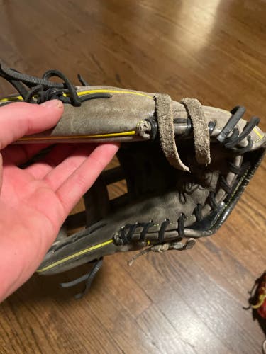 Used Right Hand Throw 12.75" Heart of the Hide Baseball Glove