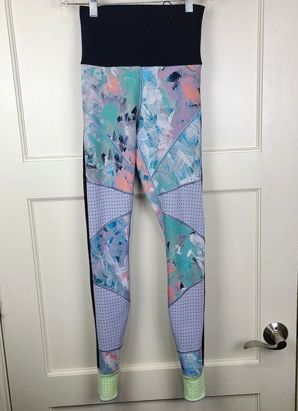Lululemon Paddle Times Tights Reversible Size 6 Surfing Water