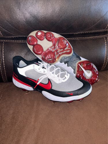 SZ 14 Nike React Alpha Huarache Elite 3 Low Baseball Cleats CK0746-005 Men’s