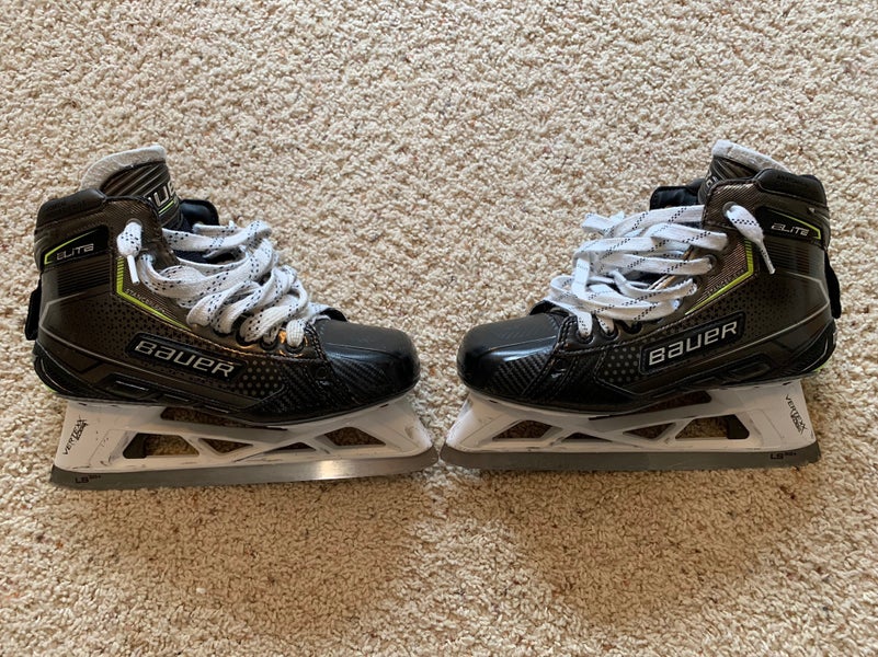 Used Bauer Elite Hockey Goalie Skates