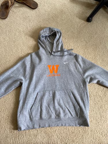 Gray Used Large Nike Sweatshirt