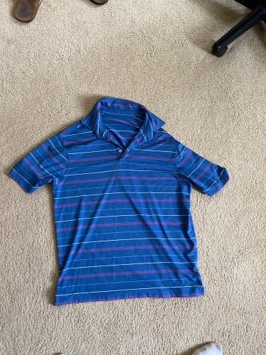 Blue Used Men's  Shirt Large