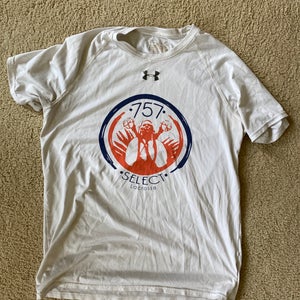 White Used Men's Under Armour Shirt