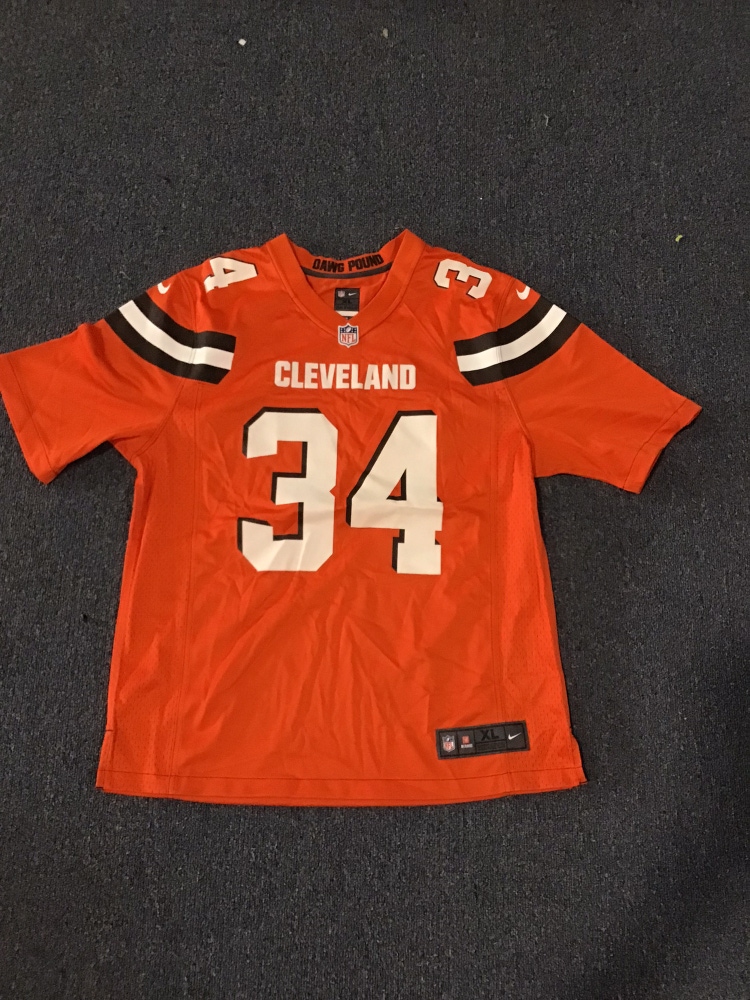 NWOT Cleveland Browns Men’s XL Nike Jersey #34 Hyde