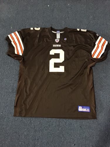 NWOT Cleveland Browns Men’s 56 Reebok Jersey #2 Couch