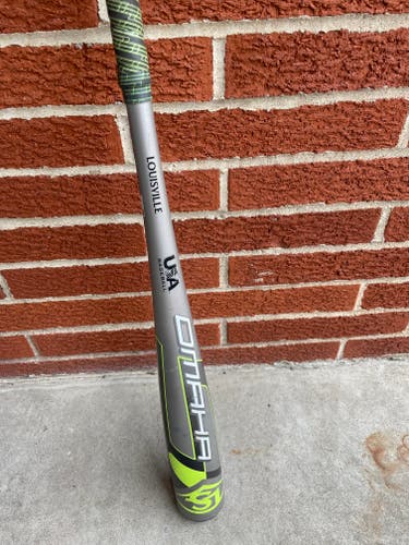 Used 2016 Louisville Slugger Alloy Omaha Bat (-10) 21 oz 31"